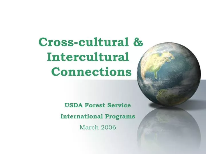cross cultural intercultural connections