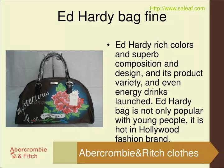 ed hardy bag fine