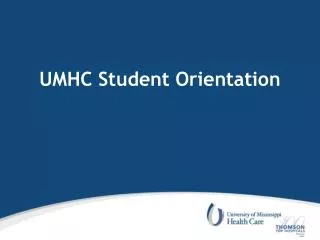 UMHC Student Orientation