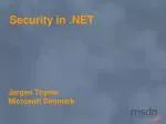 Security in .NET - slide 1
