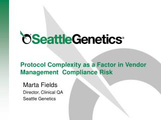 Protocol Complexity as a Factor in Vendor Management Compliance Risk