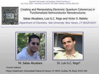 Creating and Manipulating Electronic Quantum Coherences in Functionalized Semiconductor Nanostructures