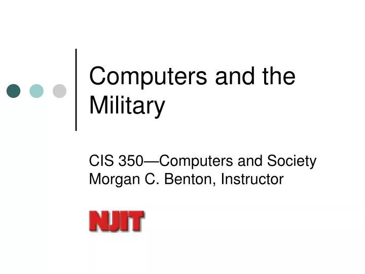 computers and the military