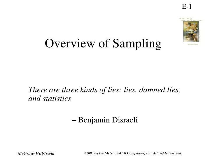 overview of sampling