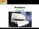 Printers - slide 1