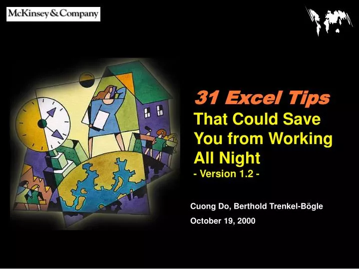 31 excel tips that could save you from working all night version 1 2