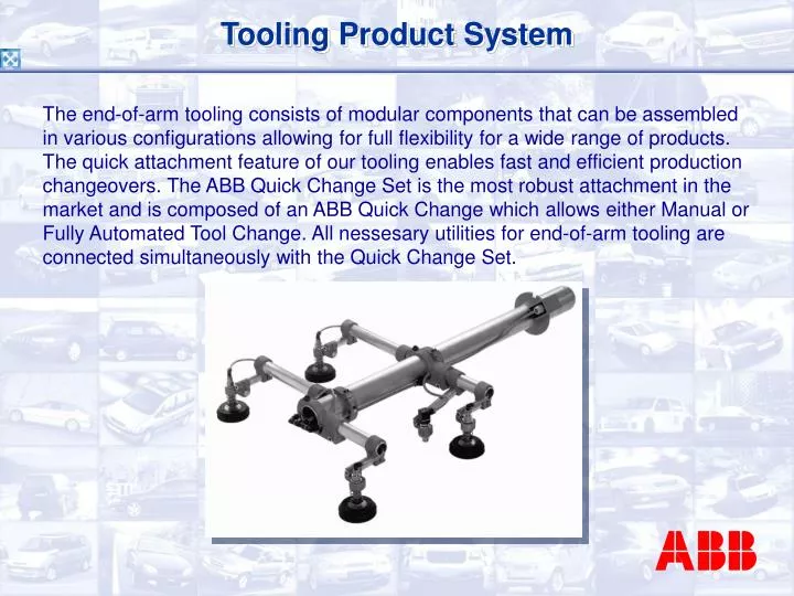 tooling product system