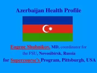 Azerbaijan Health Profile