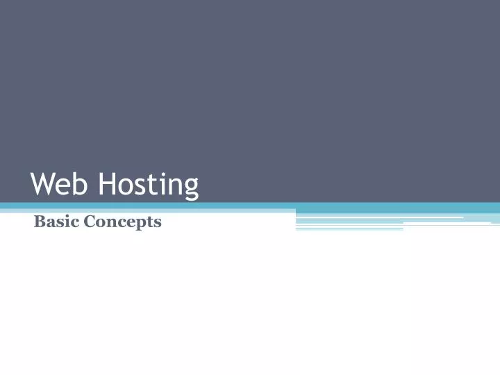 web hosting