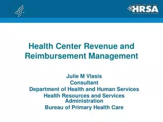 Health Center Revenue and Reimbursement Management