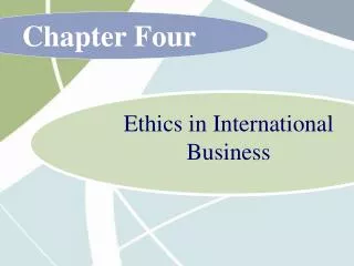 Ethics in International Business