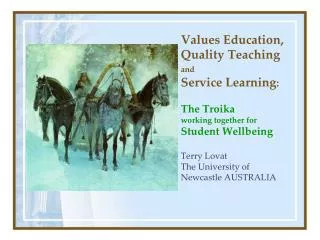 Values Education Study (2003)