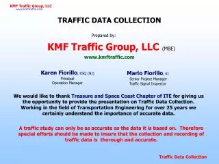 TRAFFIC DATA COLLECTION