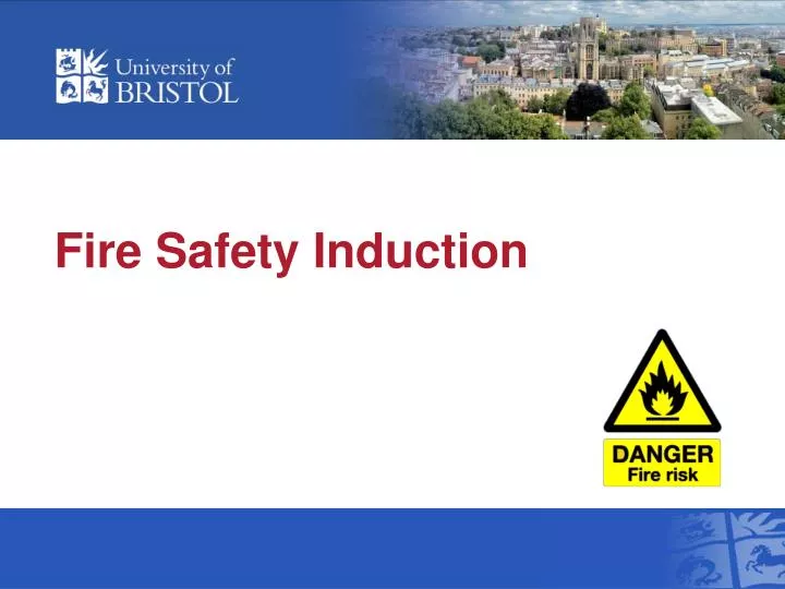 fire safety induction