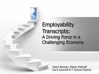 Employability Transcripts: A Driving Force in a Challenging Economy