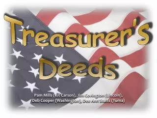 Treasurer’s Deeds
