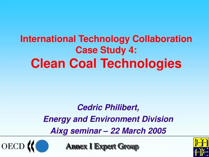 international technology collaboration case study 4 clean coal technologies