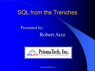 SQL from the Trenches