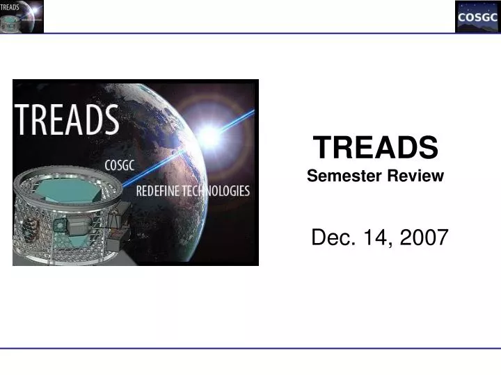 treads semester review
