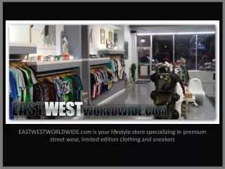 East West Worldwide - Streetwear & Urban Clothing