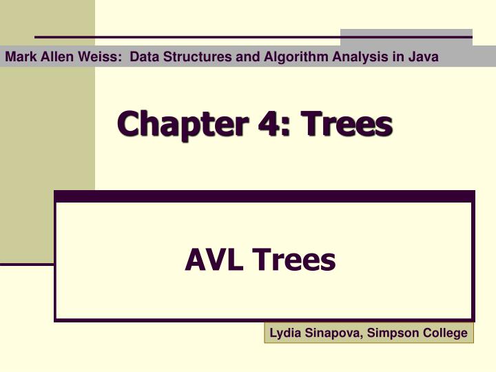 chapter 4 trees