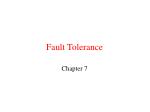 Fault Tolerance - slide 1