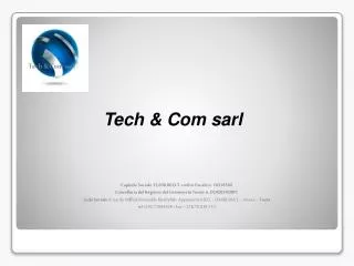 Tech &amp; Com sarl