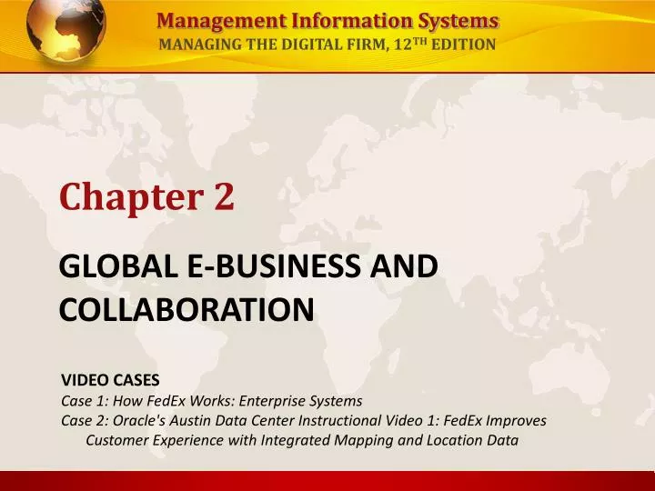 global e business and collaboration