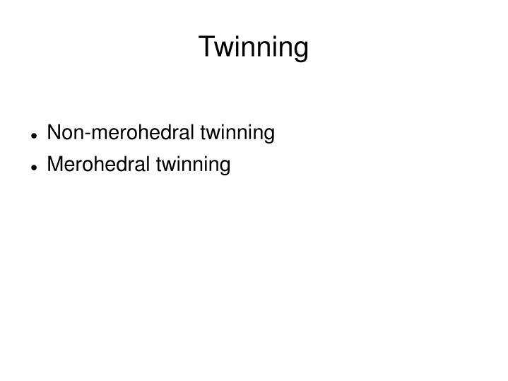 twinning