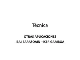t cnica