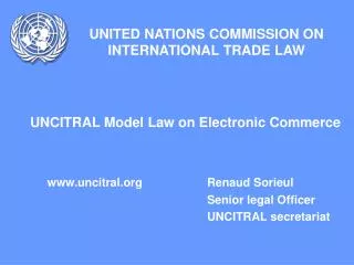 UNITED NATIONS COMMISSION ON INTERNATIONAL TRADE LAW