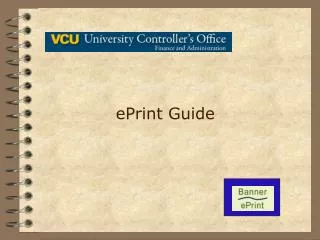 ePrint Guide