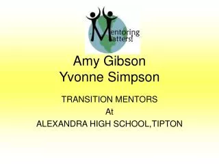 Amy Gibson Yvonne Simpson