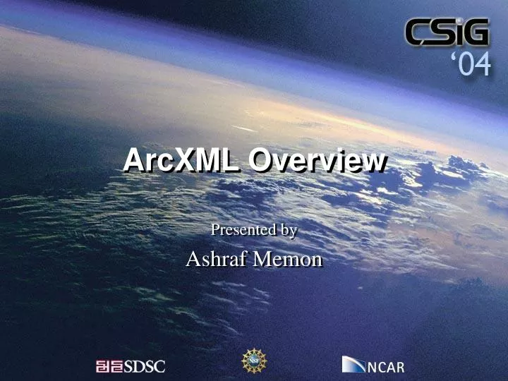 arcxml overview