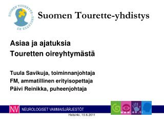 Suomen Tourette-yhdistys