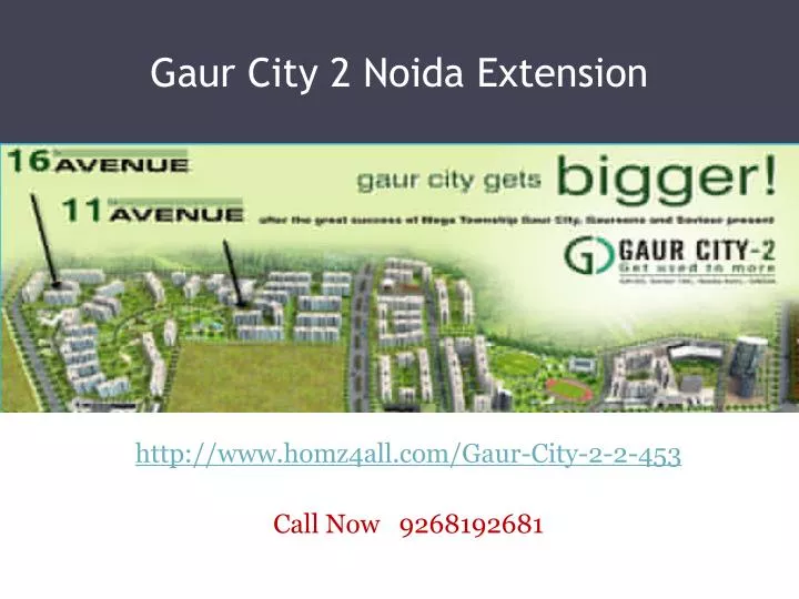 gaur city 2 noida extension