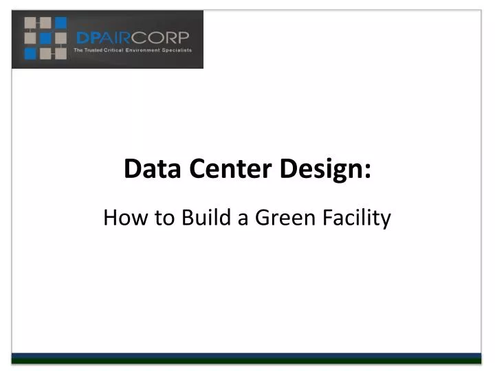 data center design