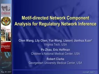 Motif-directed Network Component Analysis for Regulatory Network Inference