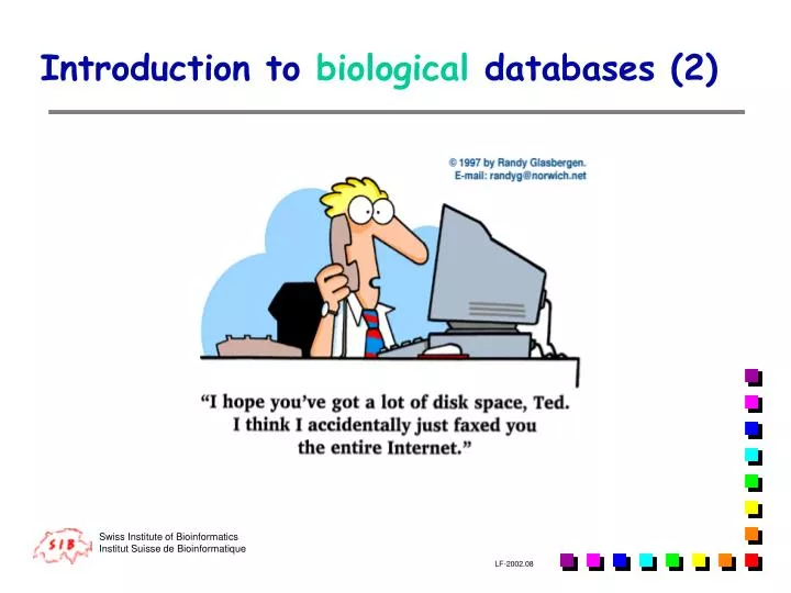 introduction to biological databases 2