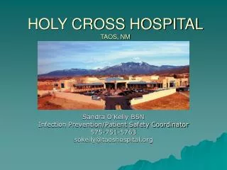 HOLY CROSS HOSPITAL TAOS, NM