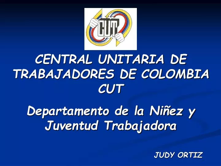 central unitaria de trabajadores de colombia cut