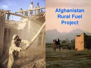 Afghanistan Rural Fuel Project