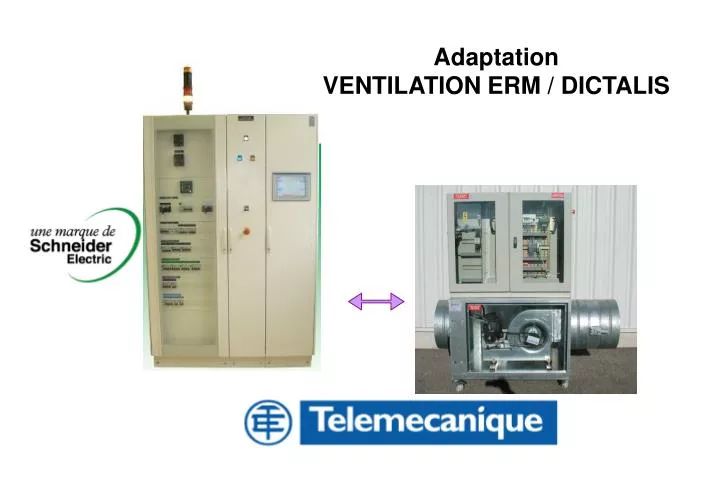 adaptation ventilation erm dictalis