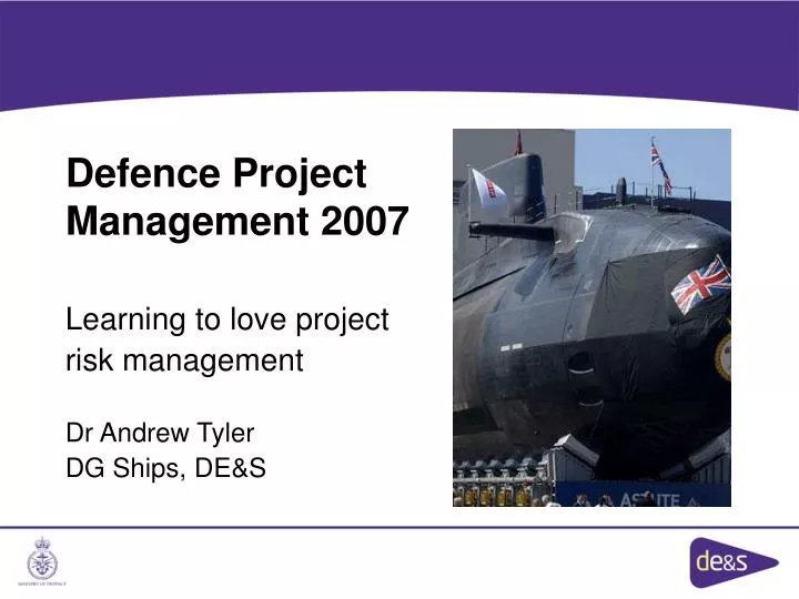 defence project management 2007