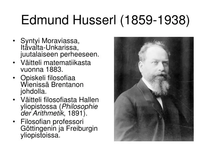 edmund husserl 1859 1938
