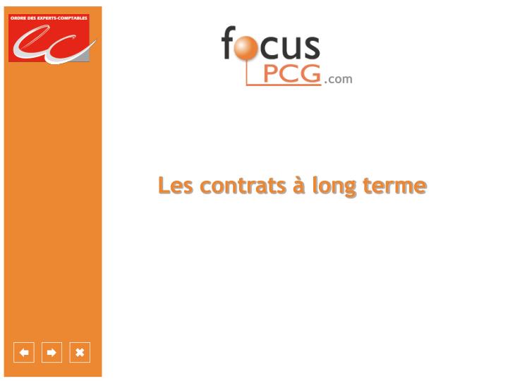 les contrats long terme