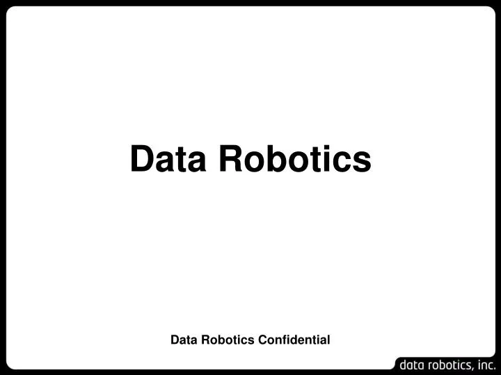 data robotics
