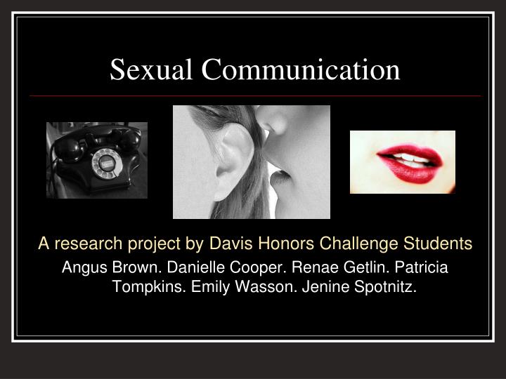 Ppt Sexual Communication Powerpoint Presentation Free Download Id779663 4369