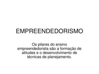 empreendedorismo