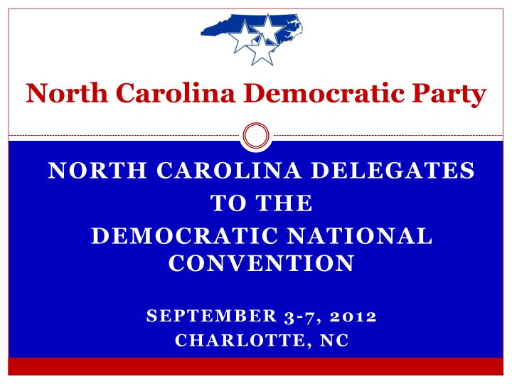 north carolina democratic party